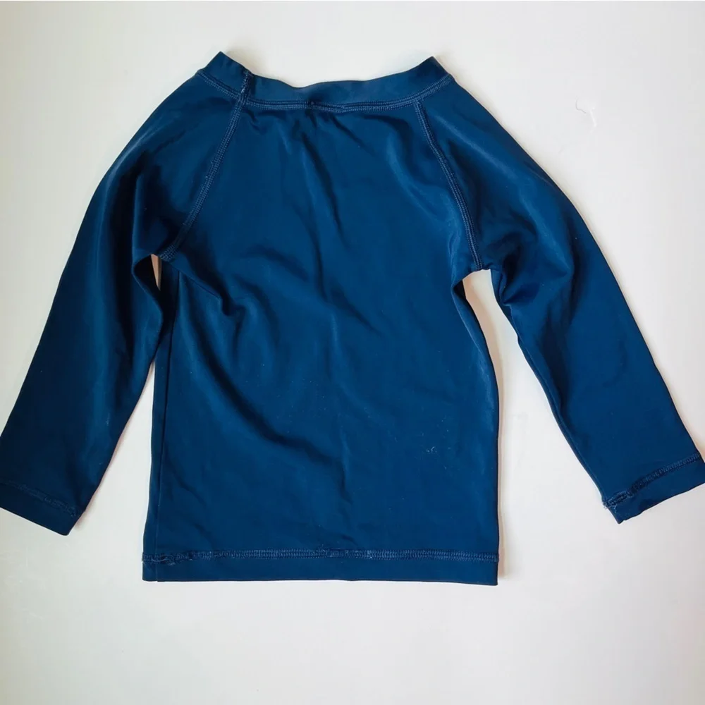 Hanna Andersson Toddler Navy Rashguard Sunshirt